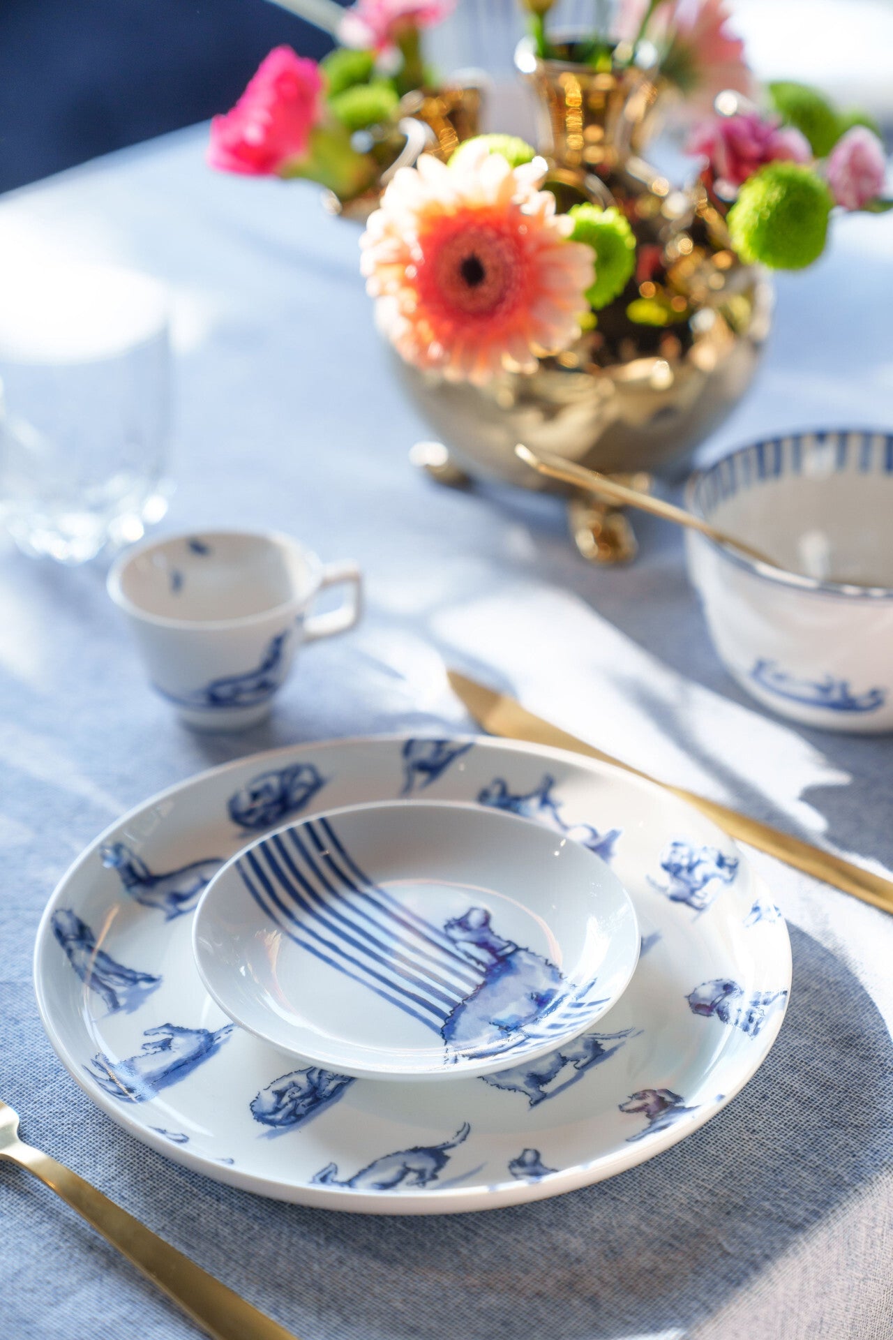 Heinen Delfts Blauw - Teetasse Nhaan