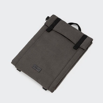 Cloud7 Hundereisebett Rucksack Charcoal