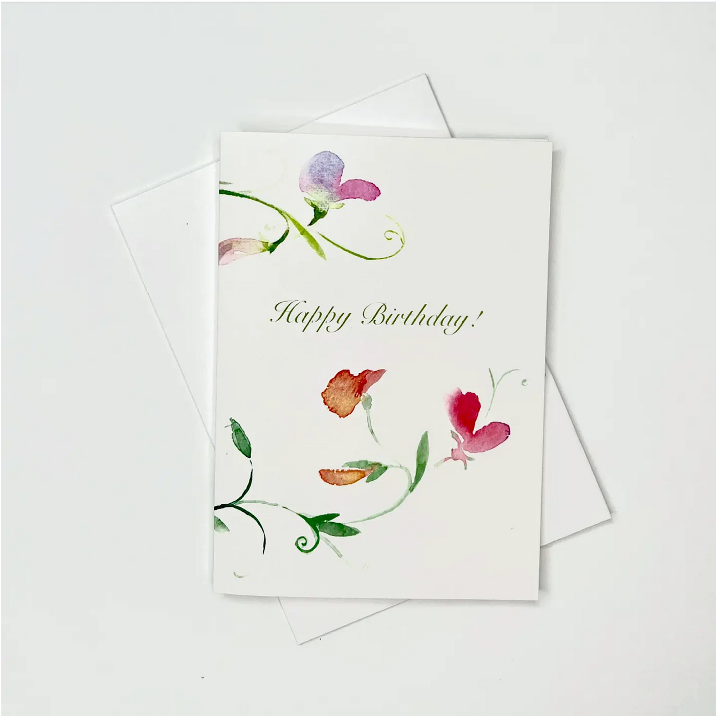 Greeting Card - Sweet Pea Birthday
