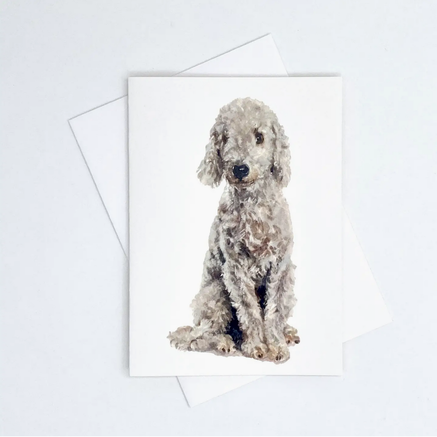 Grußkarte - Bedlington Terrier