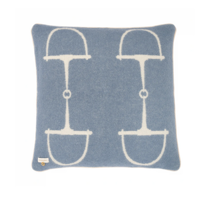 Classic bridle cushion New Zealand wool