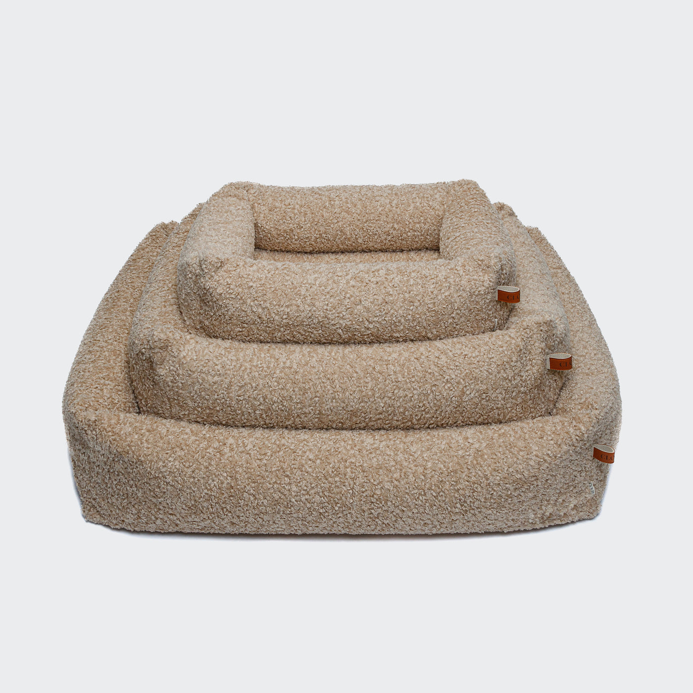 Hundebett Sleepy Deluxe Tweed Grey