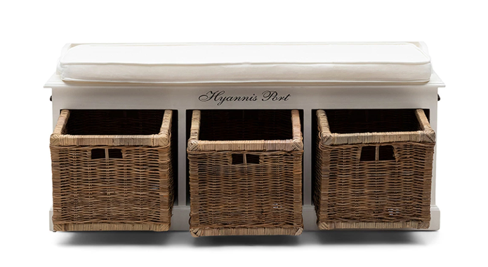 Hyannis Port Storage Bench