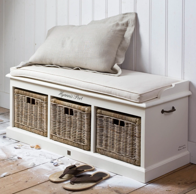 Hyannis Port Storage Bench