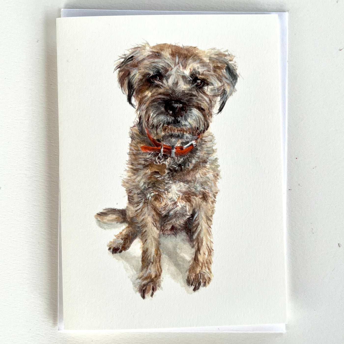 Greeting card - Border Terrier